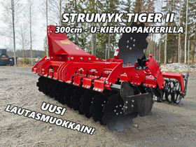 Strumyk Tiger II 300cm lautasmuokkain - U-KIEKKO, Maatalouskoneet, Kuljetuskalusto ja raskas kalusto, Urjala, Tori.fi