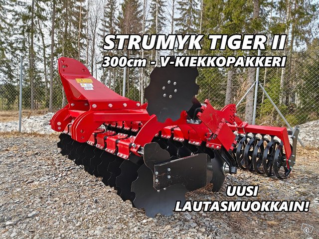 STRUMYK TIGER II 300cm lautasmuokain - V-KIEKKO 1