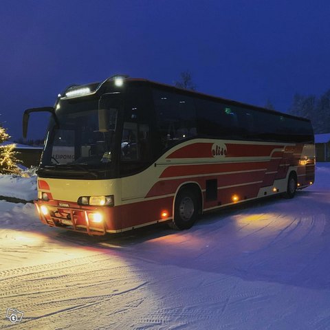 Asuntobussi Scania Carrus 602 K113 -97 2