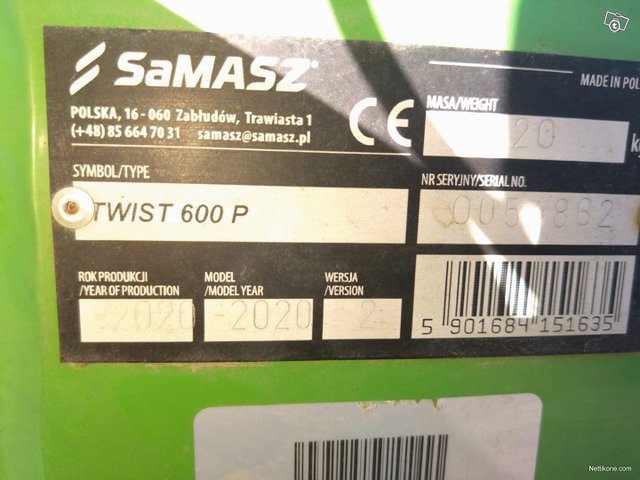 SaMASZ Twist 600P 13