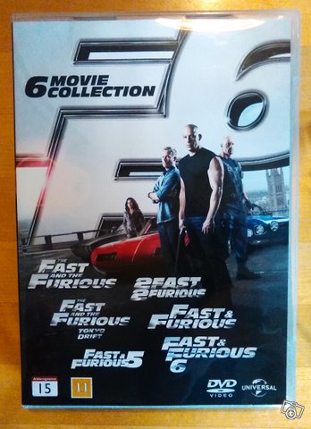 The Fast and the Furious 6 elokuvan boxi