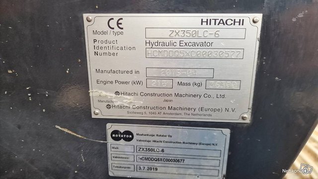Hitachi ZX350LC-6 7