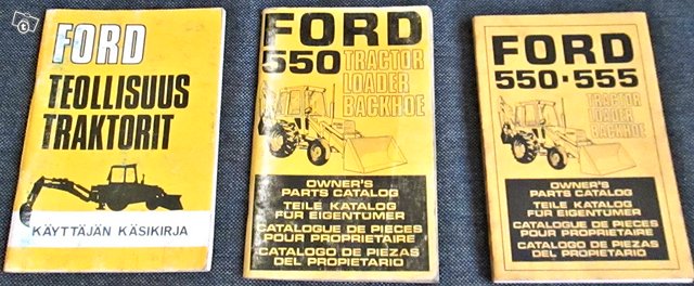 Ford traktorikuivurien kirjallisuutta 4