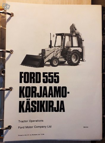 Ford traktorikuivurien kirjallisuutta 8