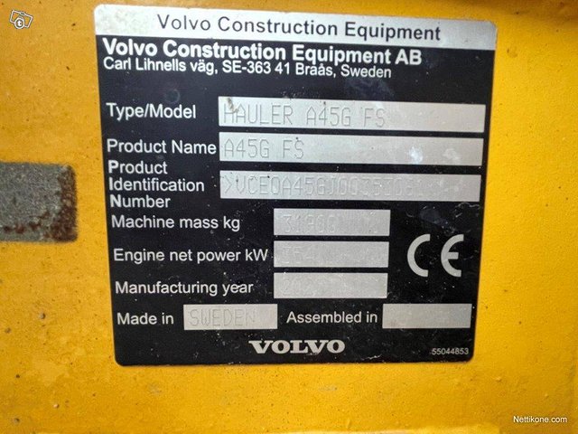 Volvo Volvo A45G FS 14