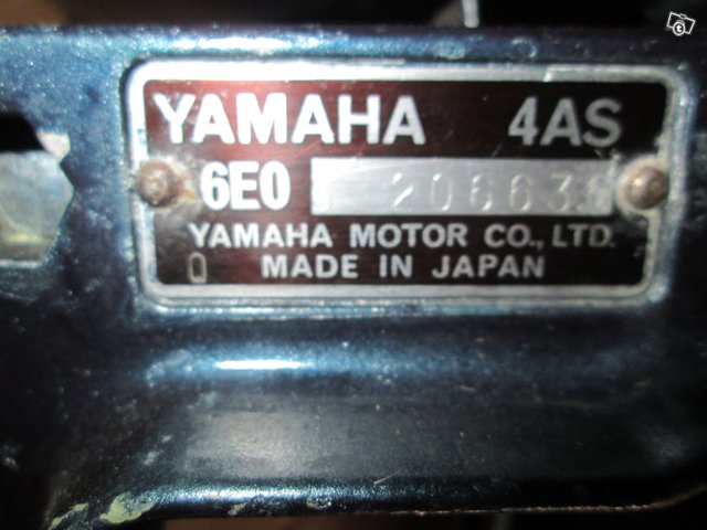 Yamaha 4 hv 2- tahti perämoottori 5