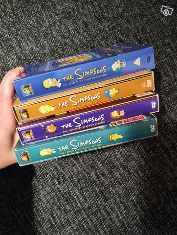 Simpsons DVD kaudet 4, 7, 8, 10, kuva 1
