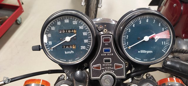 Museorekistöröity Honda CB 500K Four 6
