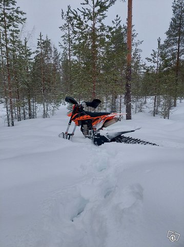 Ktm sxf 450 snowbike 5
