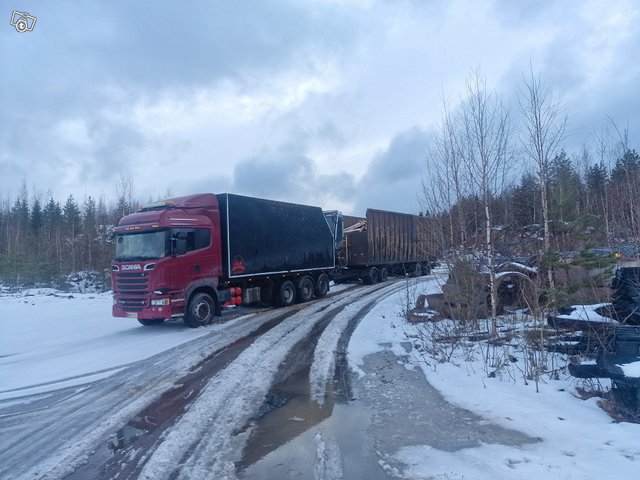 Scania R730 8x4 energiapuu yhdistelmä 13