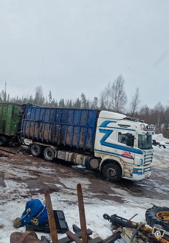 Scania R620 6x4+nosturilava+kippikärri 1