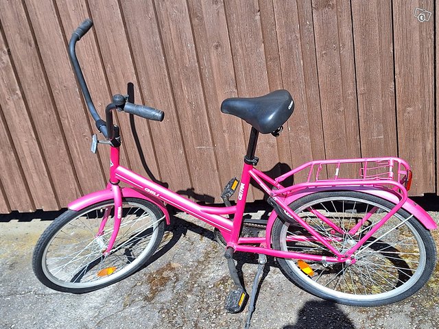 Pinkki polkupyörä, kuva 1