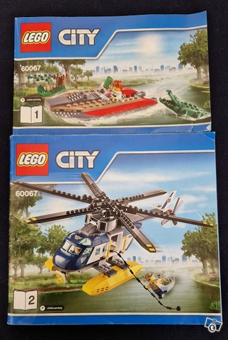 Lego City 60067 Helicopter Pursuit, kuva 1
