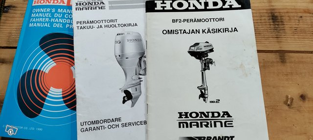 Honda 2hv perämoottori, kuva 1