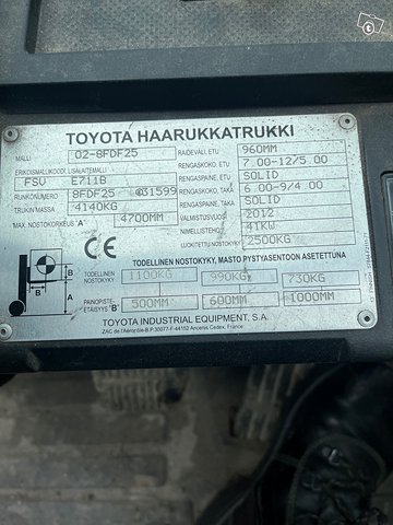 Toyota diesel trukki 8