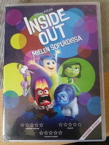 DVD : Inside Out - mielen sopukoissa