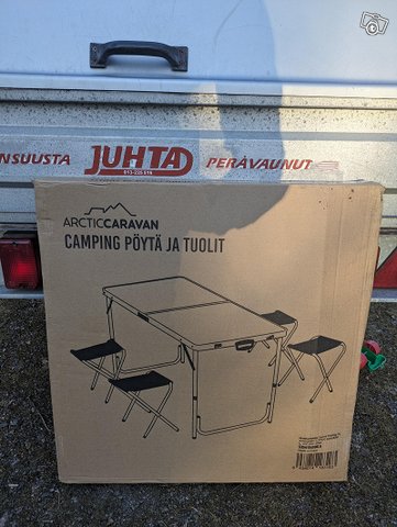 Camping pöytä ja tuolit