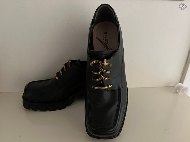 TJ Collection, nahka kengät/loaferit/boots, kuva 1
