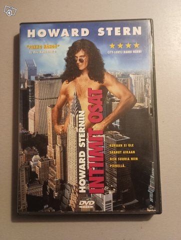 Howard Sternin Intiimit Osat DVD, kuva 1
