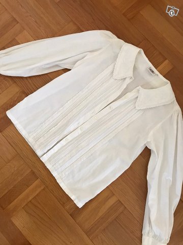 Valkoinen tyttöjen paitapusero, kuva 1