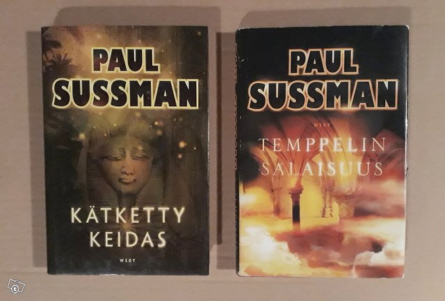 Kätketty keidas + Temppelin salaisuus (Paul Sussman), kuva 1