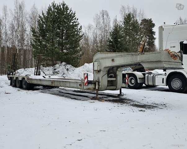 Scania R164 + Närko 3-aks + Meiller 3-aks 22