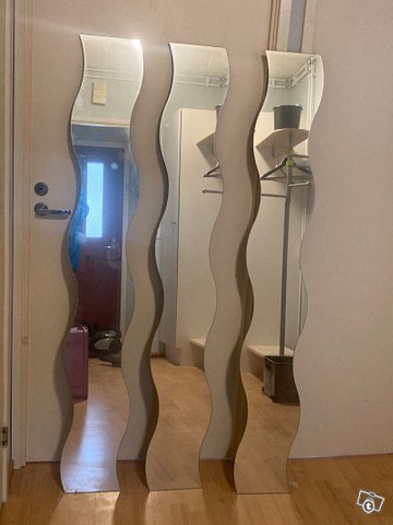Ikean aalto-peilit 3 kpl