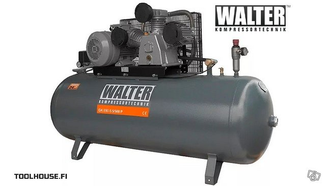 Walter valurauta 5,5kw kompressori 1