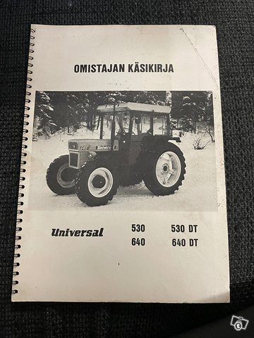 Universal traktori omistajan käsikirja 1