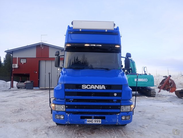 Scania T124 Kippihydrauliikalla 5