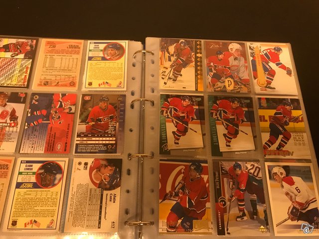 Montreal Canadiens kortteja 90 luvulta, kuva 1