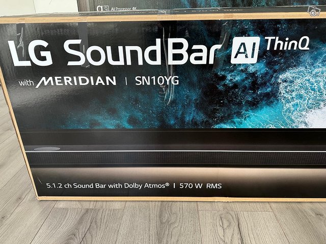 LG Soundbar SN10YG 5.1 langaton bassokaiutin, kuva 1
