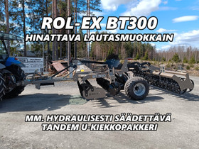 Rol-Ex BT 300 hinattava lautasmuokkain - VIDEO, Maatalouskoneet, Kuljetuskalusto ja raskas kalusto, Urjala, Tori.fi