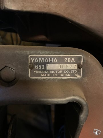 Yamaha 20 hv perämoottori 2