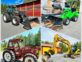 Ostetaan koneita, ajoneuvoja & laitteita, Traktorit, Kuljetuskalusto ja raskas kalusto, Hankasalmi, Tori.fi
