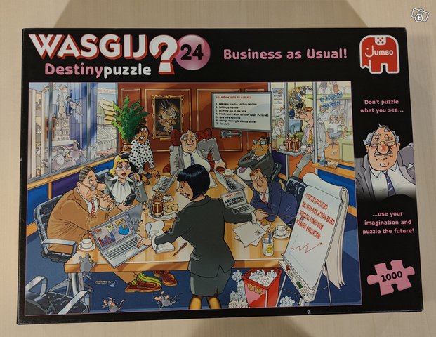 WASGIJ Destiny 24 Business as Usual!