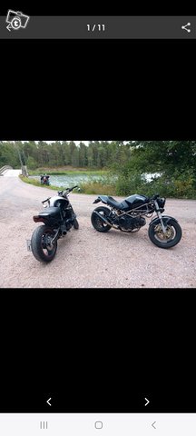 Ducati Monster 600, caferacer, kuva 1