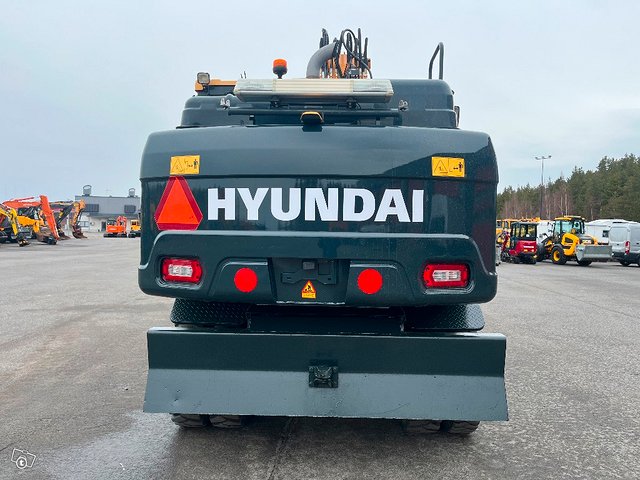 Hyundai HW 140 / Pyörittäjä, 3 Kauhaa, Rasvari 5