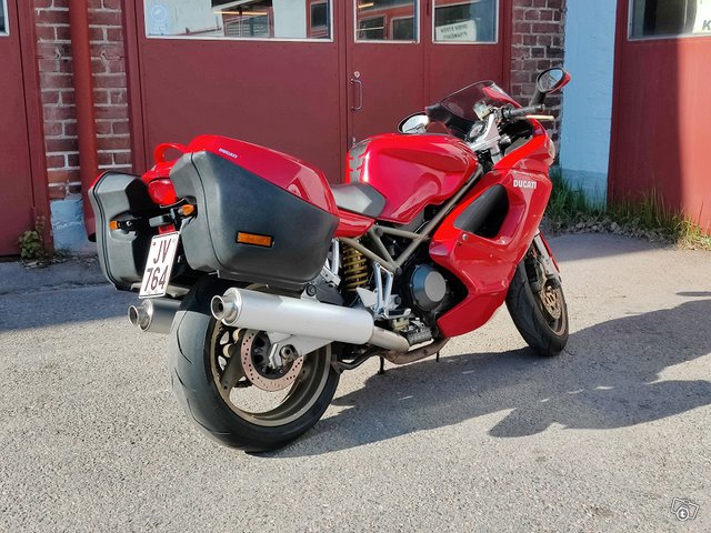 Ducati ST4 -99, hyvät renkaat, sivulaukaukut 7