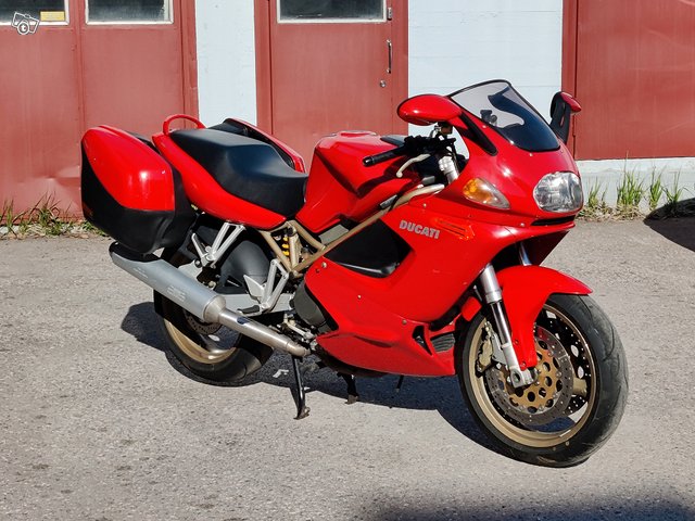 Ducati ST4 -99, hyvät renkaat, sivulaukaukut 5