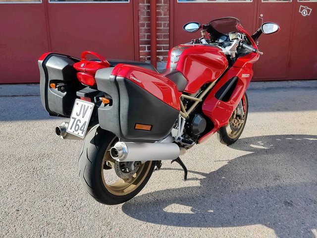 Ducati ST4 -99, hyvät renkaat, sivulaukaukut 12