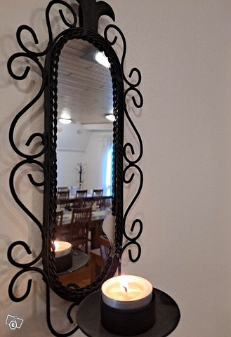 Kynttiläteline.. peili.. seinäkoriste, kuva 1