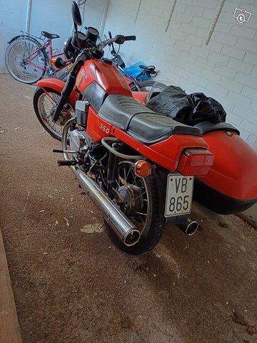 Jawa 350 sivuvaunulla 3