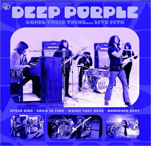 Deep Purple Doing Their Thing... Live 1970 LP
