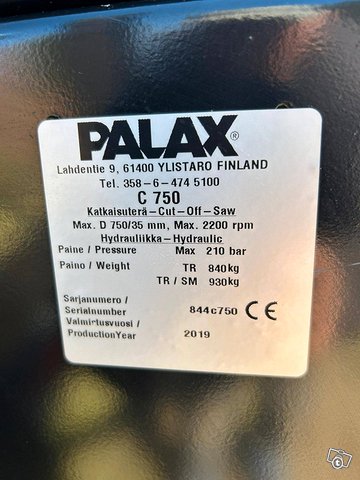 Palax C750 PRO 5
