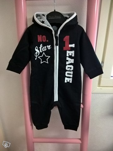 Uusi Baby by Ellos star jumpsuit (68cm), kuva 1