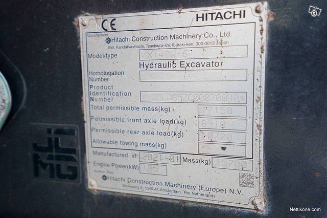 Hitachi ZX140W-6 UUDELLA ENGCONILLA 10