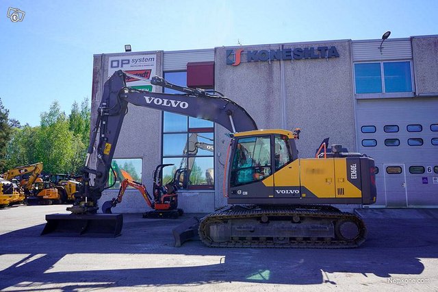 Volvo EC160EL PYÖRITTÄJÄLLÄ 1