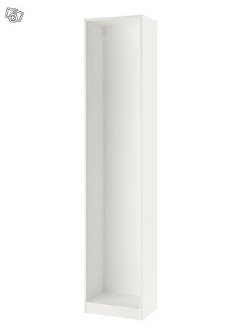 Pax Vaatekaappi, valkoinen, 50x35x236 cm