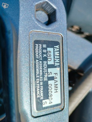Yamaha 4hv perämoottori 4-t 2